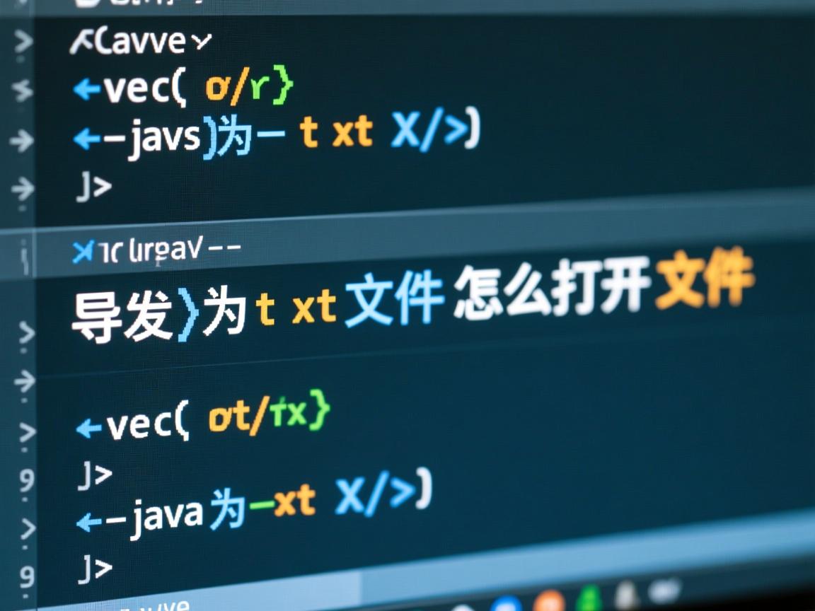 java 导出为txt文件怎么打开文件