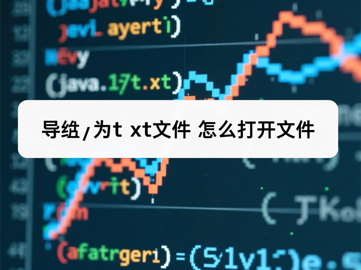 java 导出为txt文件怎么打开文件  第2张