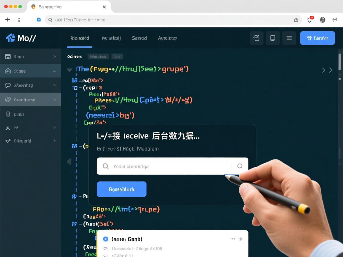 html页面如何接收后台数据  第2张