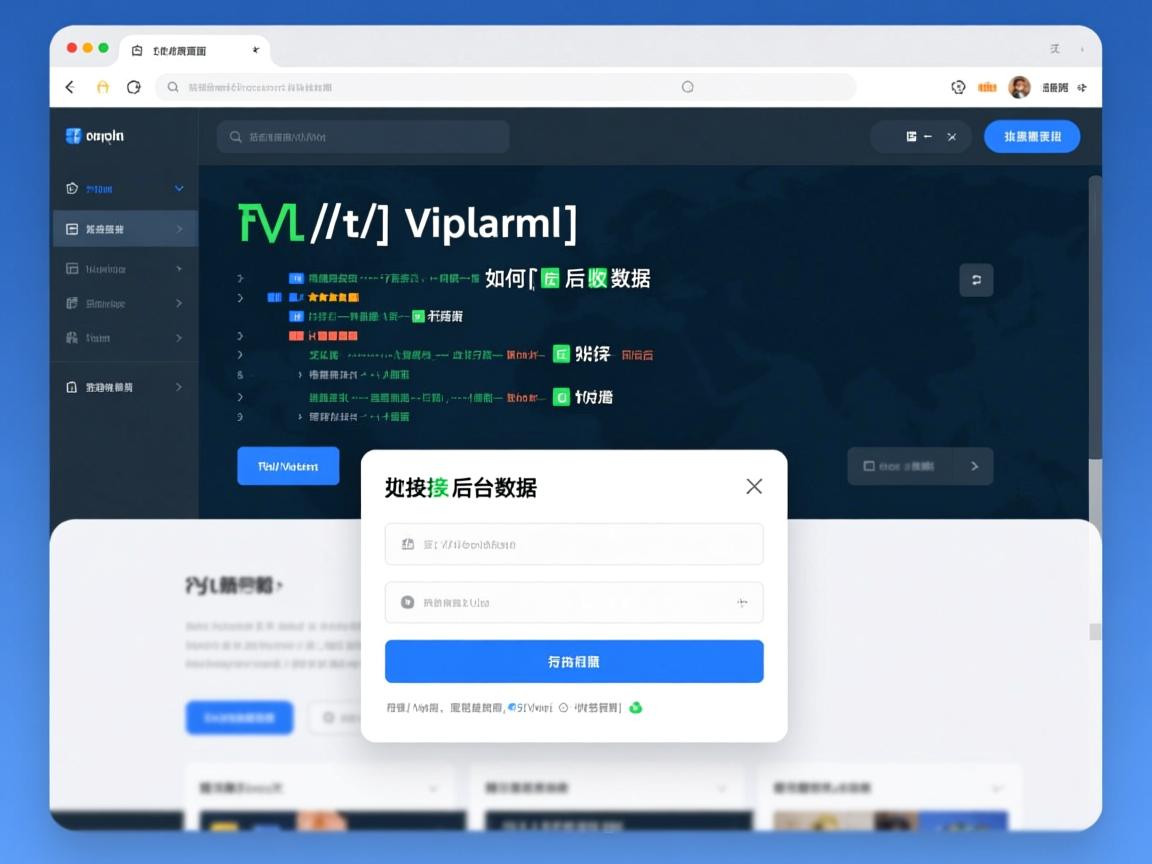 html页面如何接收后台数据