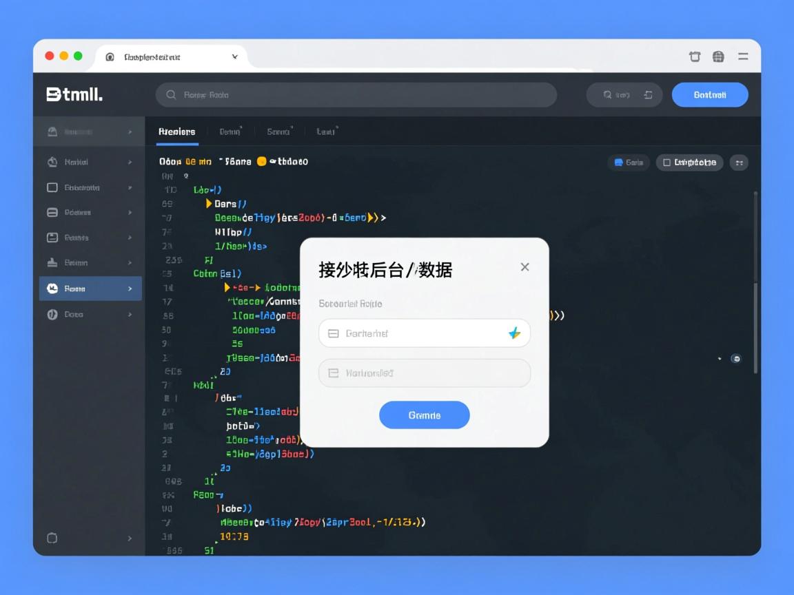 html页面如何接收后台数据  第3张