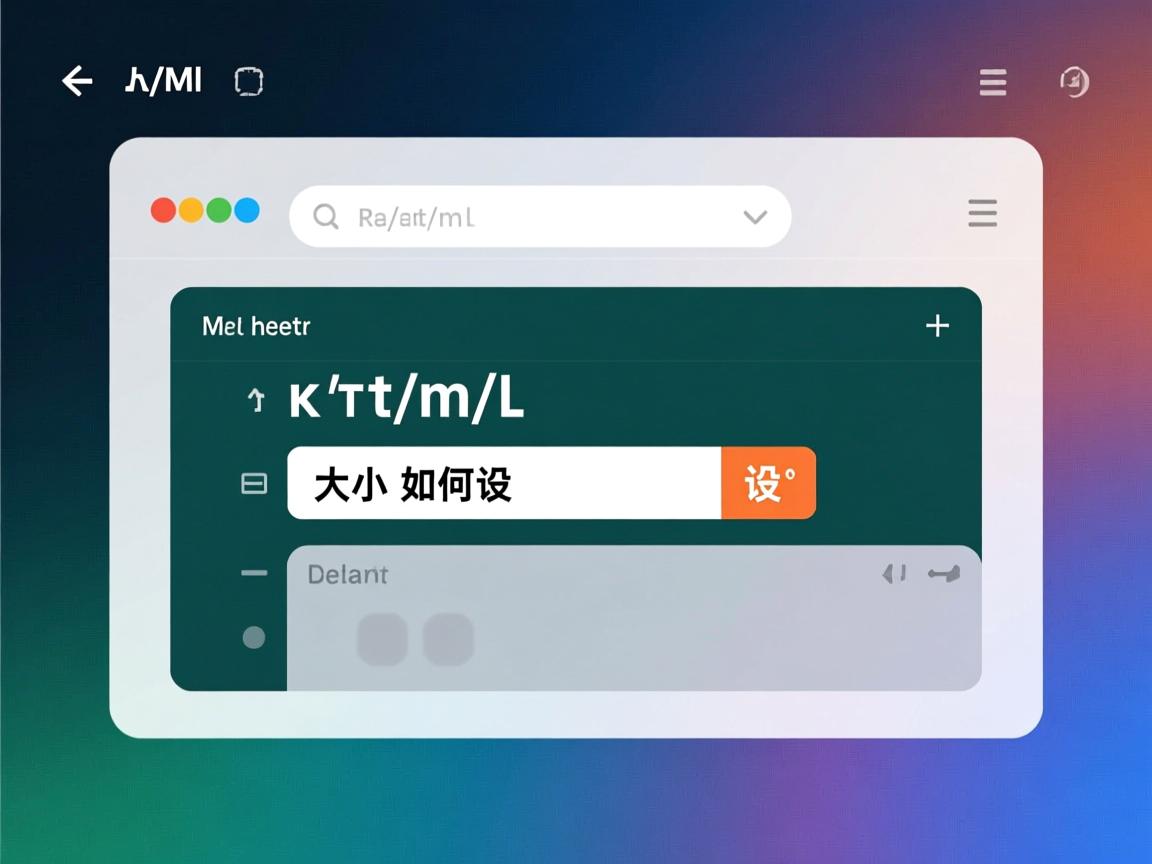 html文本框大小如何设置  第3张