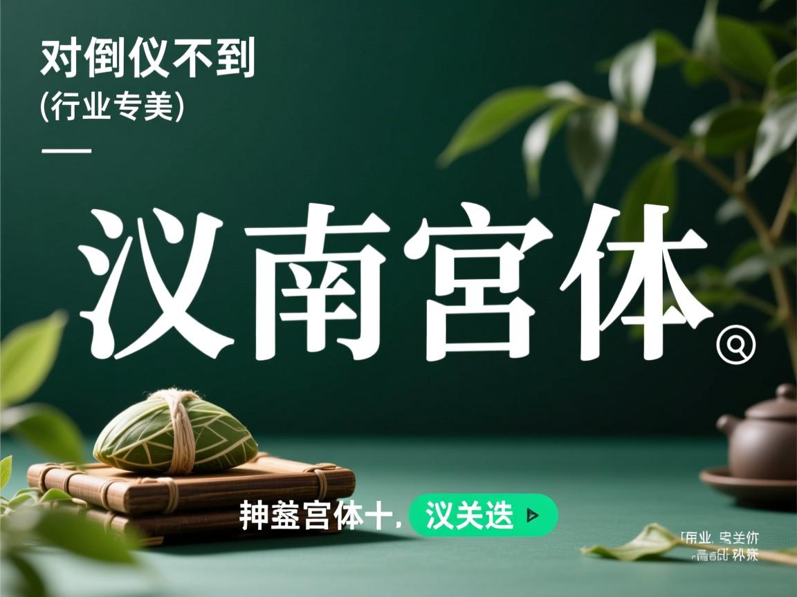 qq为什么搜不到汉仪南宫体