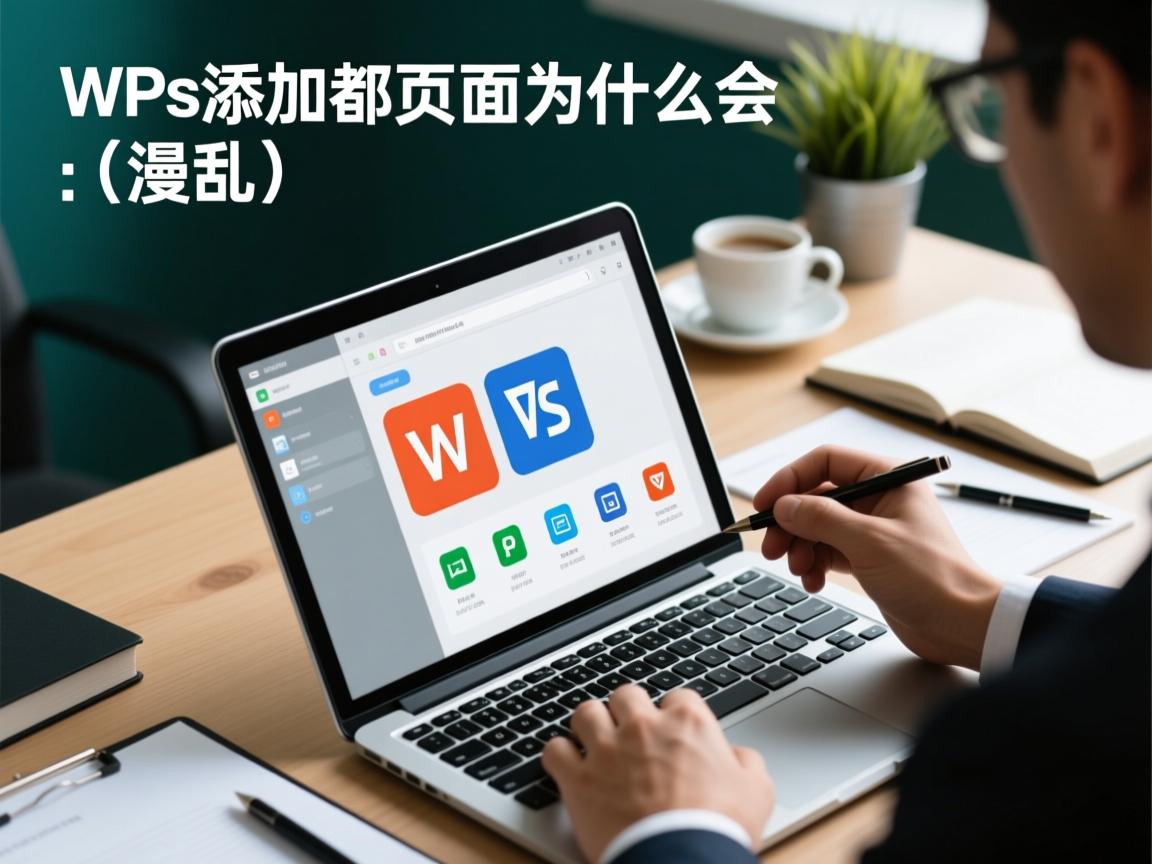 wps添加新页面为什么会乱