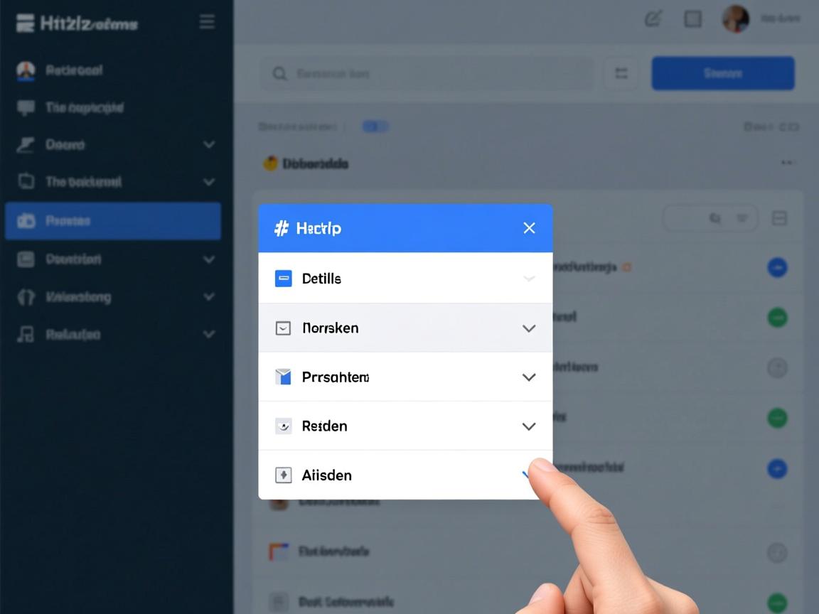 html如何选择性隐藏下拉菜单