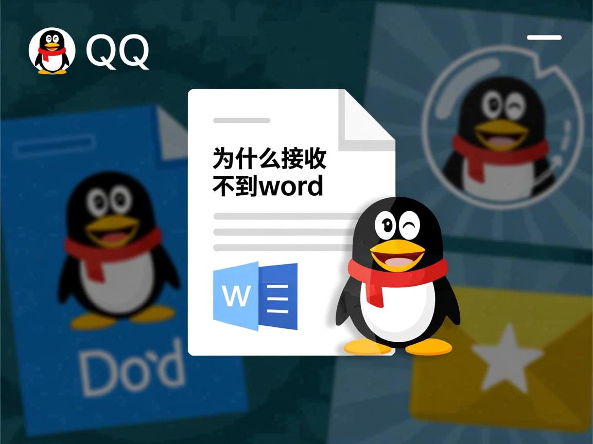 qq为什么会接收不到word文档