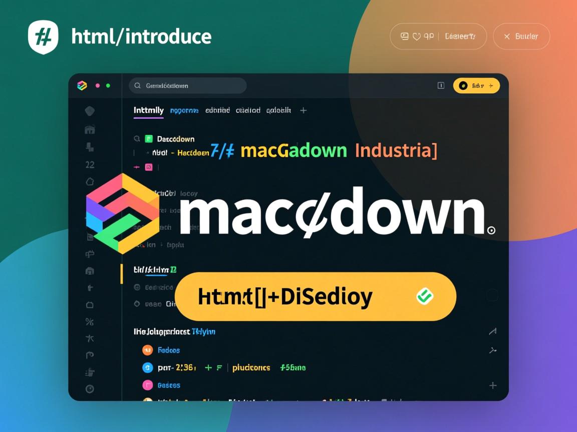 如何在html中引入macdown 第2张 如何在html中引入macdown 第2张