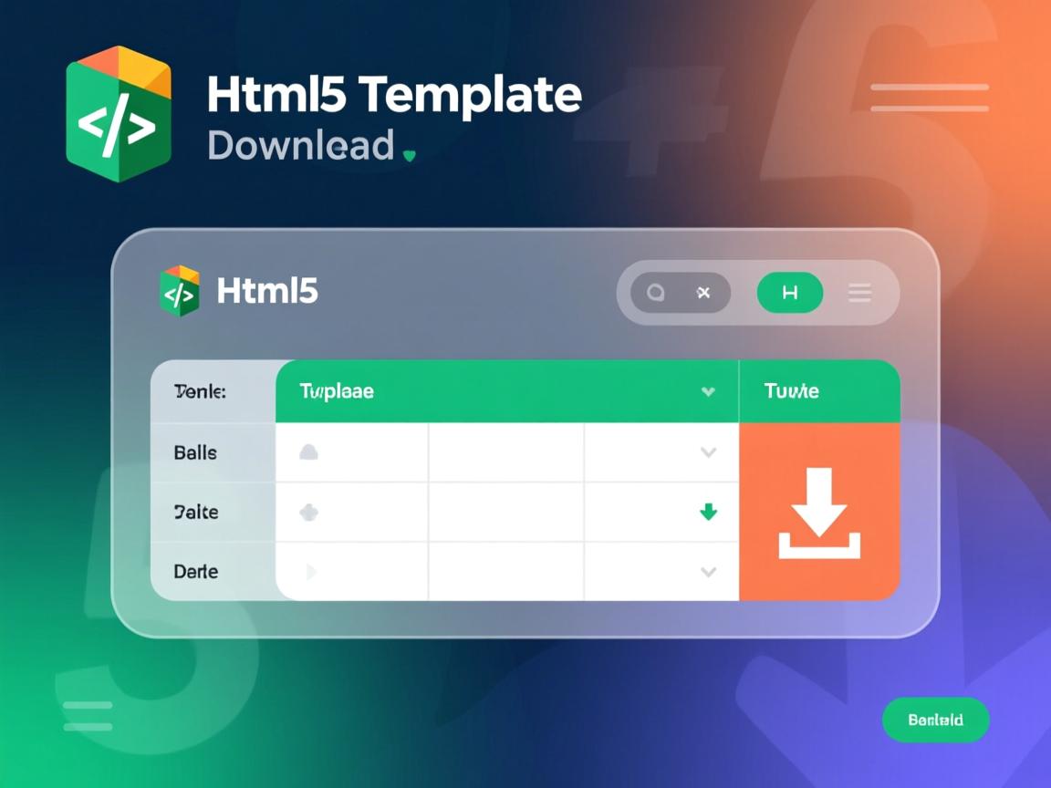 如何用html5表格模板下载  第3张