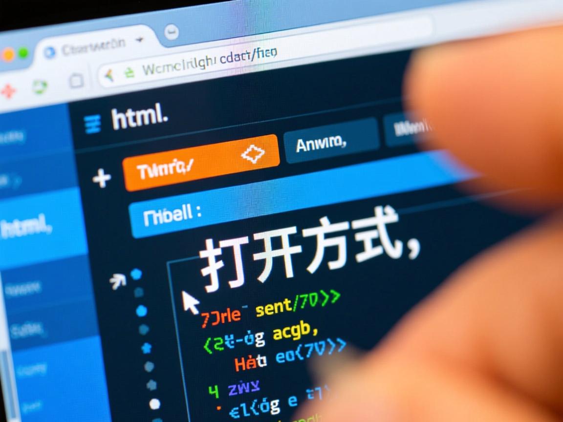 后缀为html的文件如何打开方式  第3张