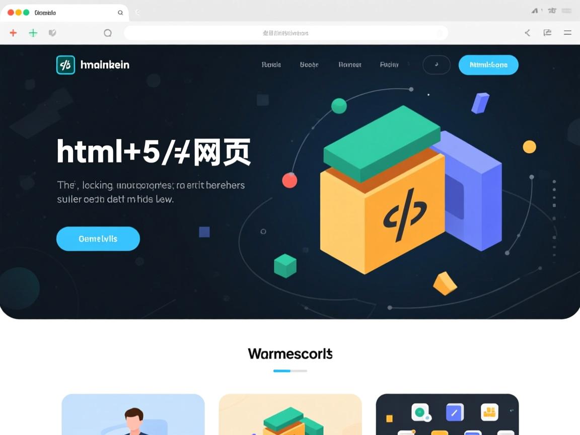 如何用html5做网页