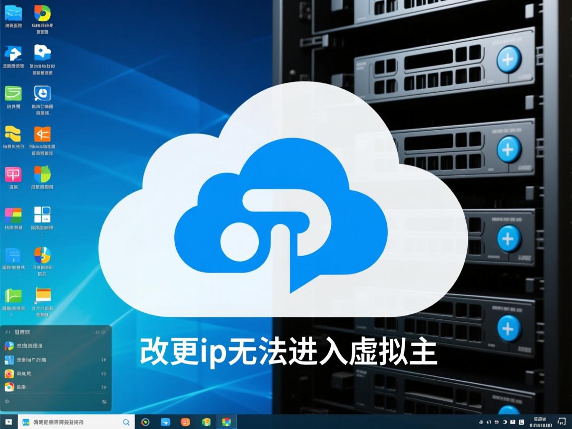 云桌面更改ip无法进入虚拟主机 第3张 云桌面更改ip无法进入虚拟主机 第3张