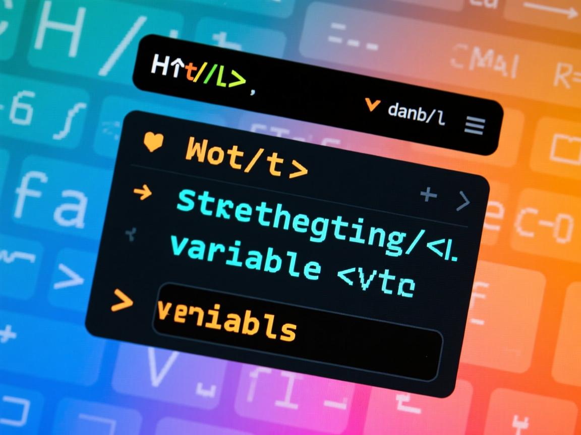 html文件中如何引用一个字符串变量  第1张
