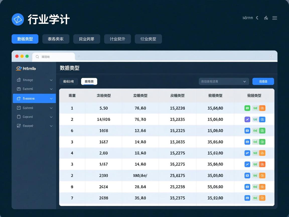 html如何获取表格数据类型  第3张