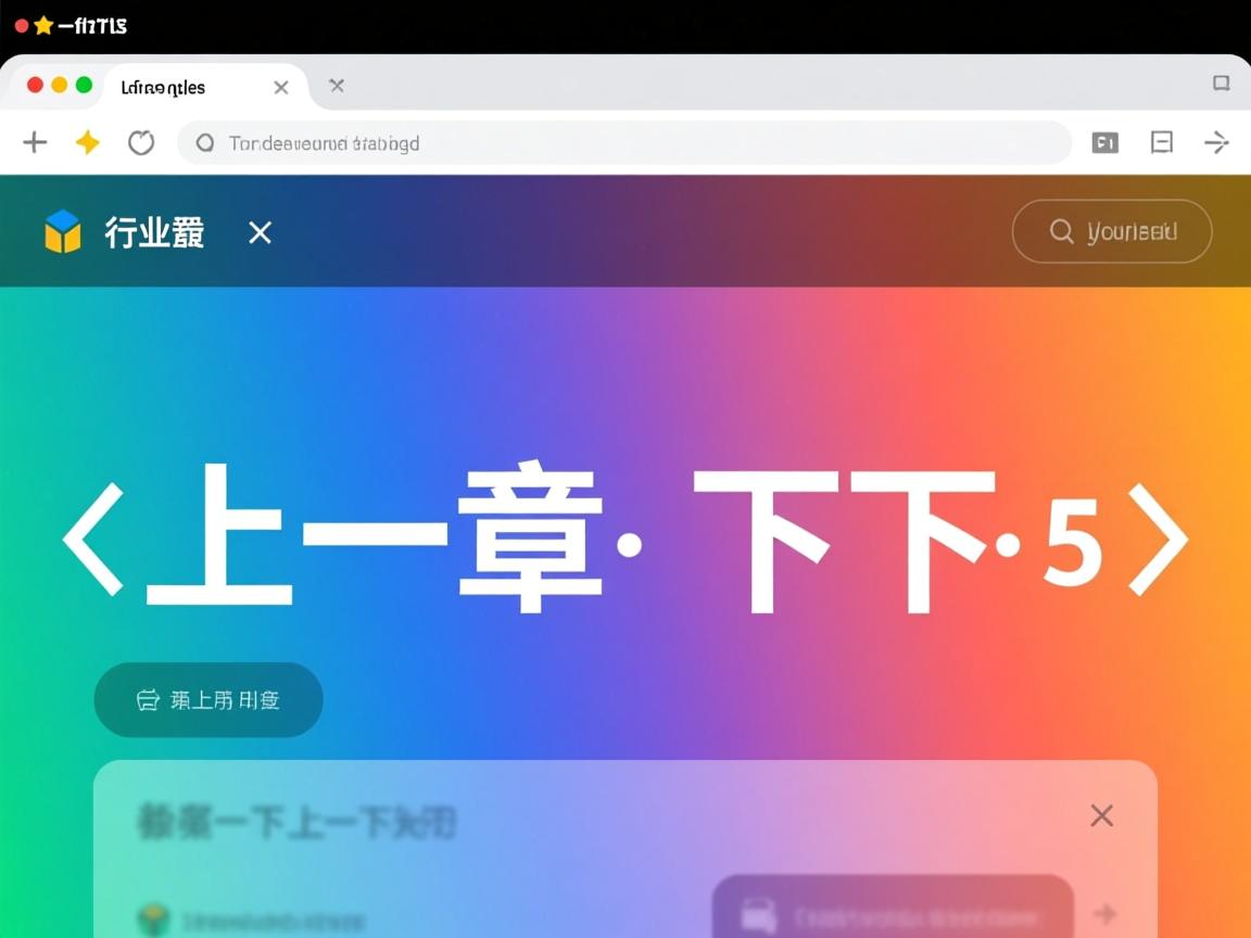 html如何实现上一章下一章  第1张