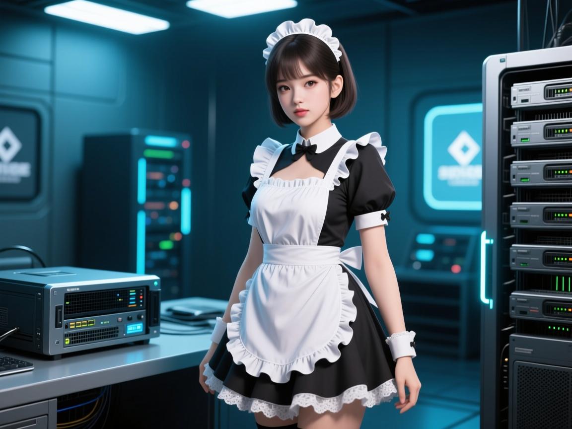 虚拟主机 安装3D定制女仆  第1张