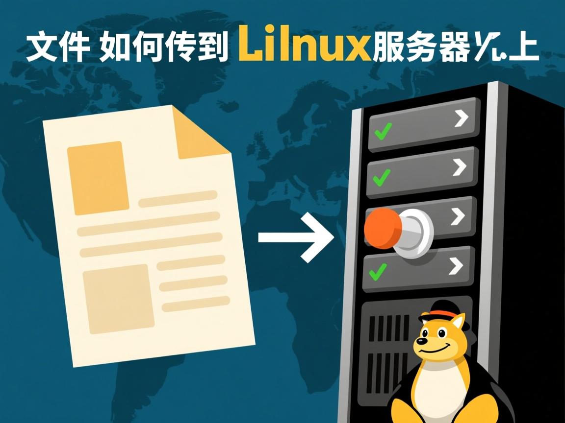 文件如何传到linux服务器上  第2张