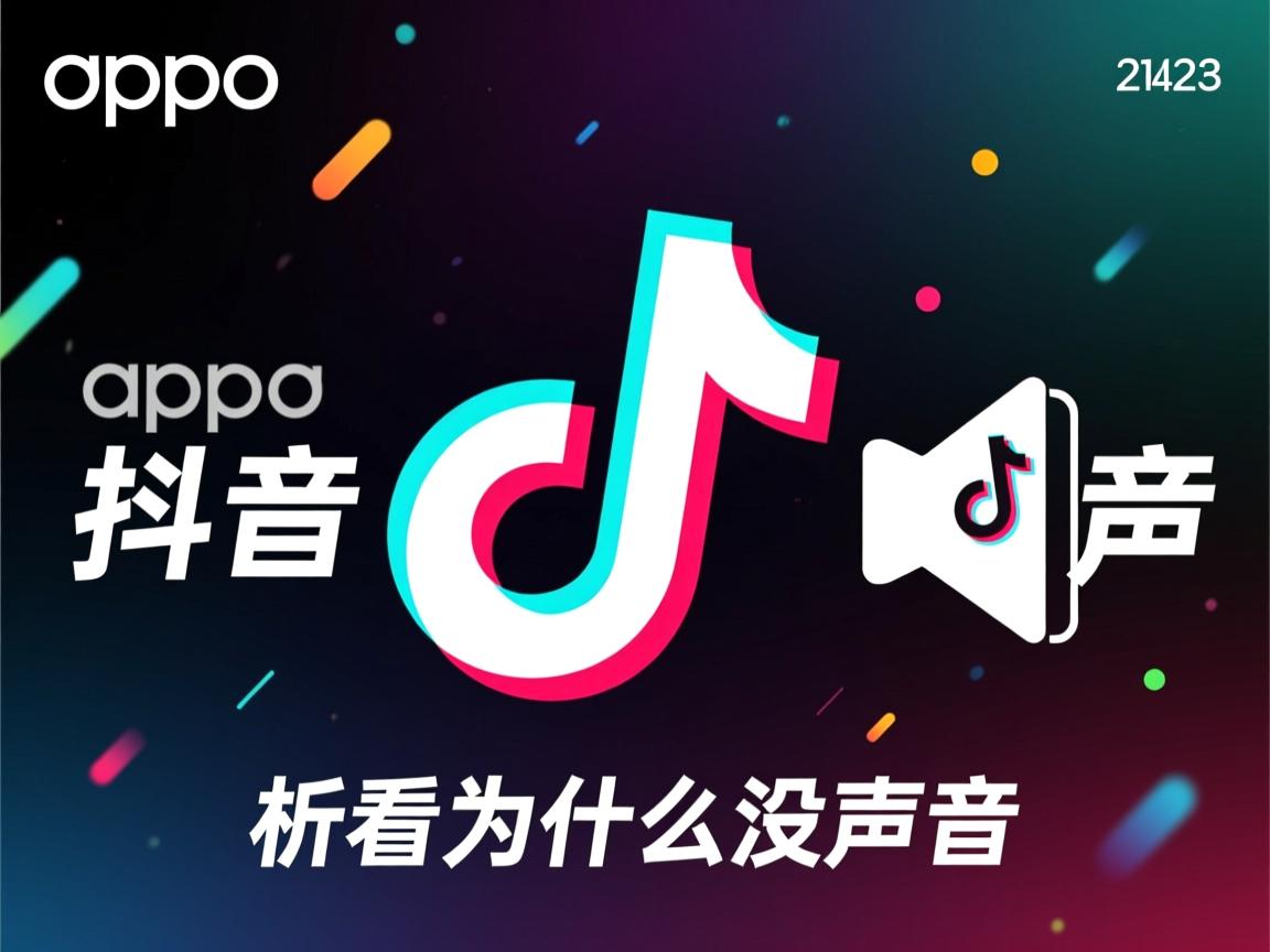 oppo看抖音为什么没声音