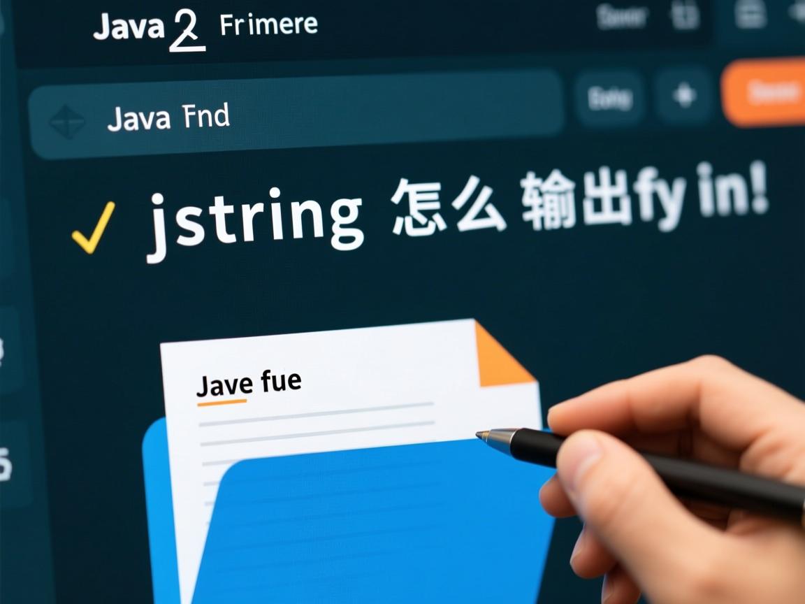 java中string怎么输出到文件