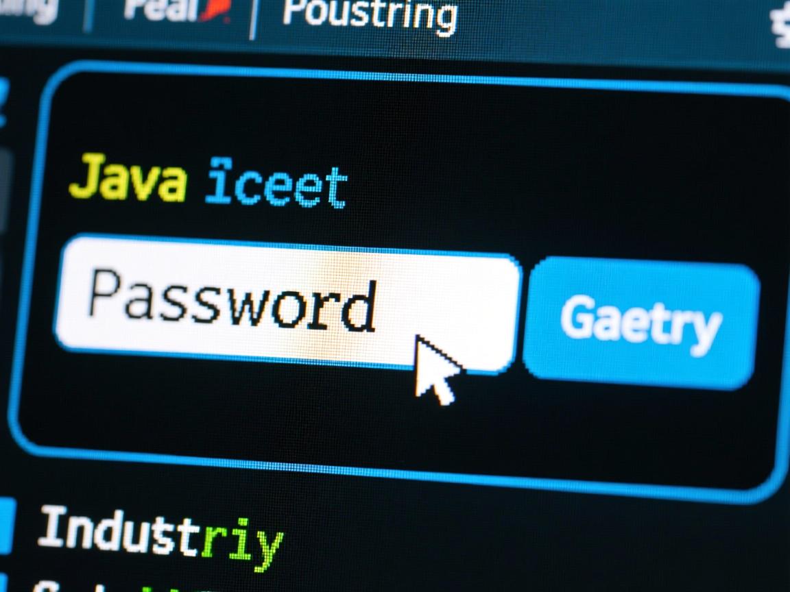 java中怎么设置文本框密码 第2张 java中怎么设置文本框密码 第2张