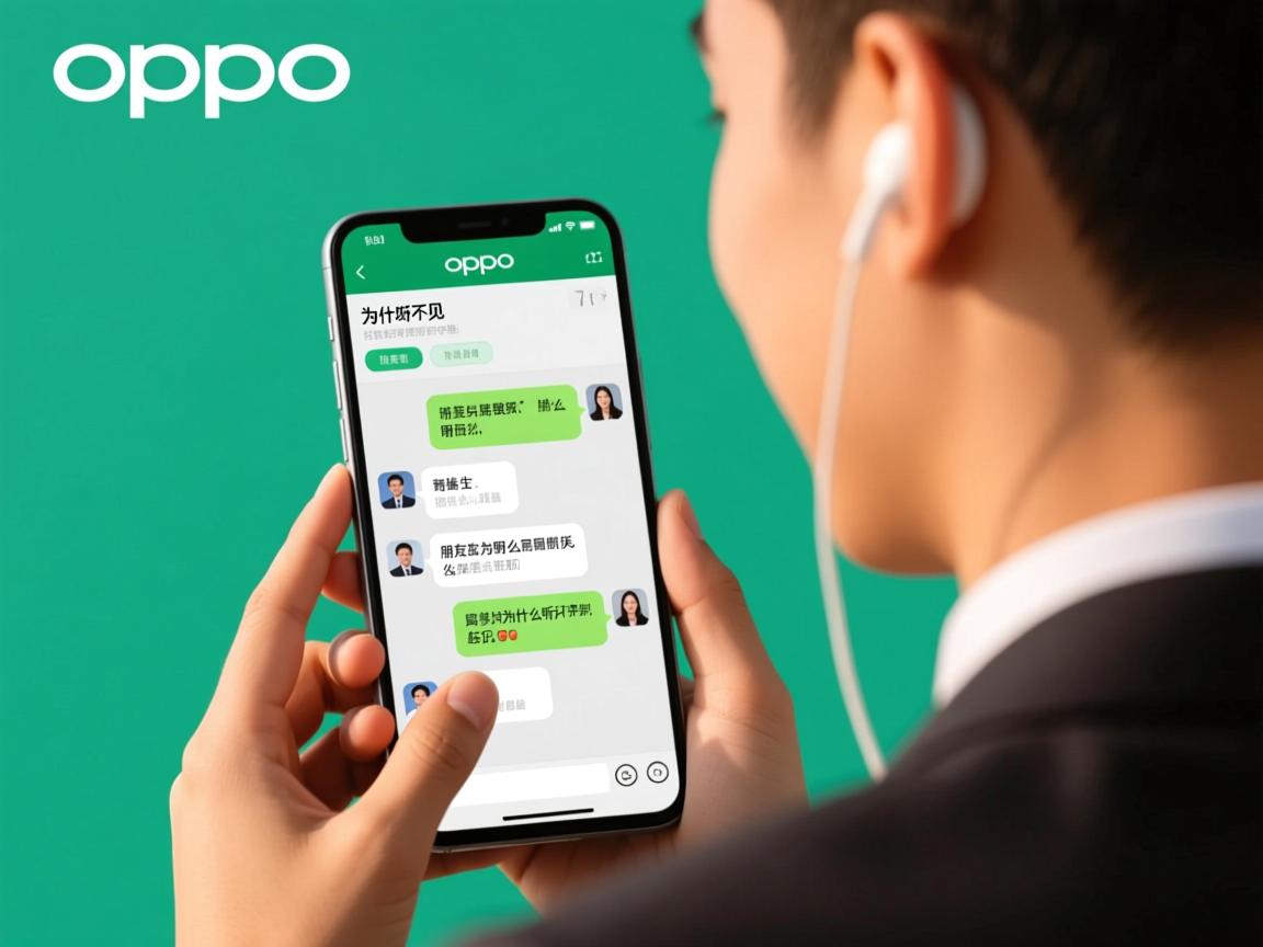oppo手机朋友发消息为什么听不见