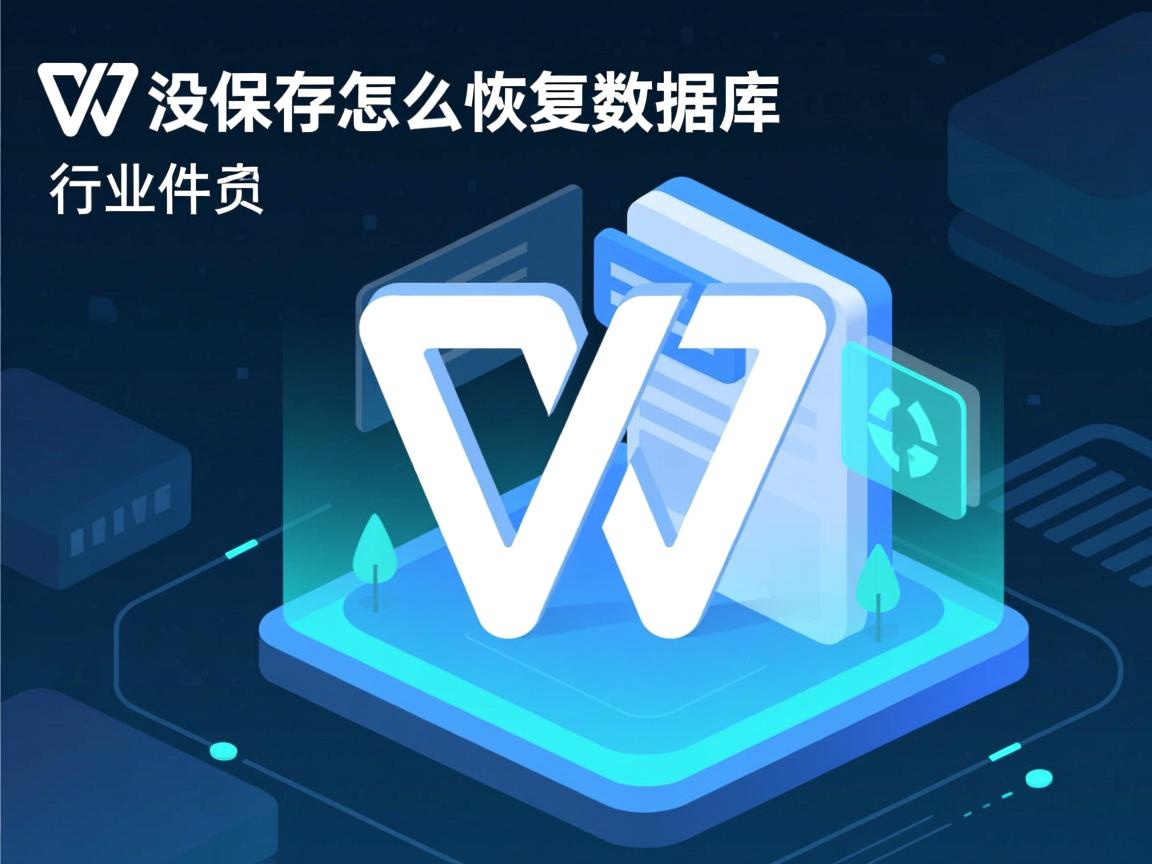 关闭wps时没保存怎么恢复数据库  第2张