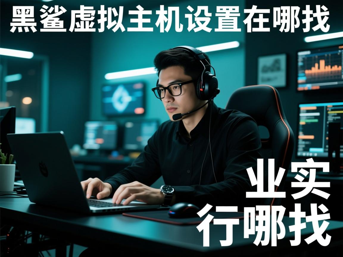 黑鲨虚拟主机设置在哪找  第2张