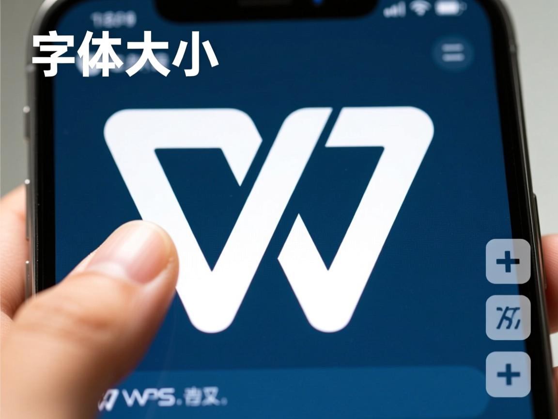 为什么手机wps改字体大小