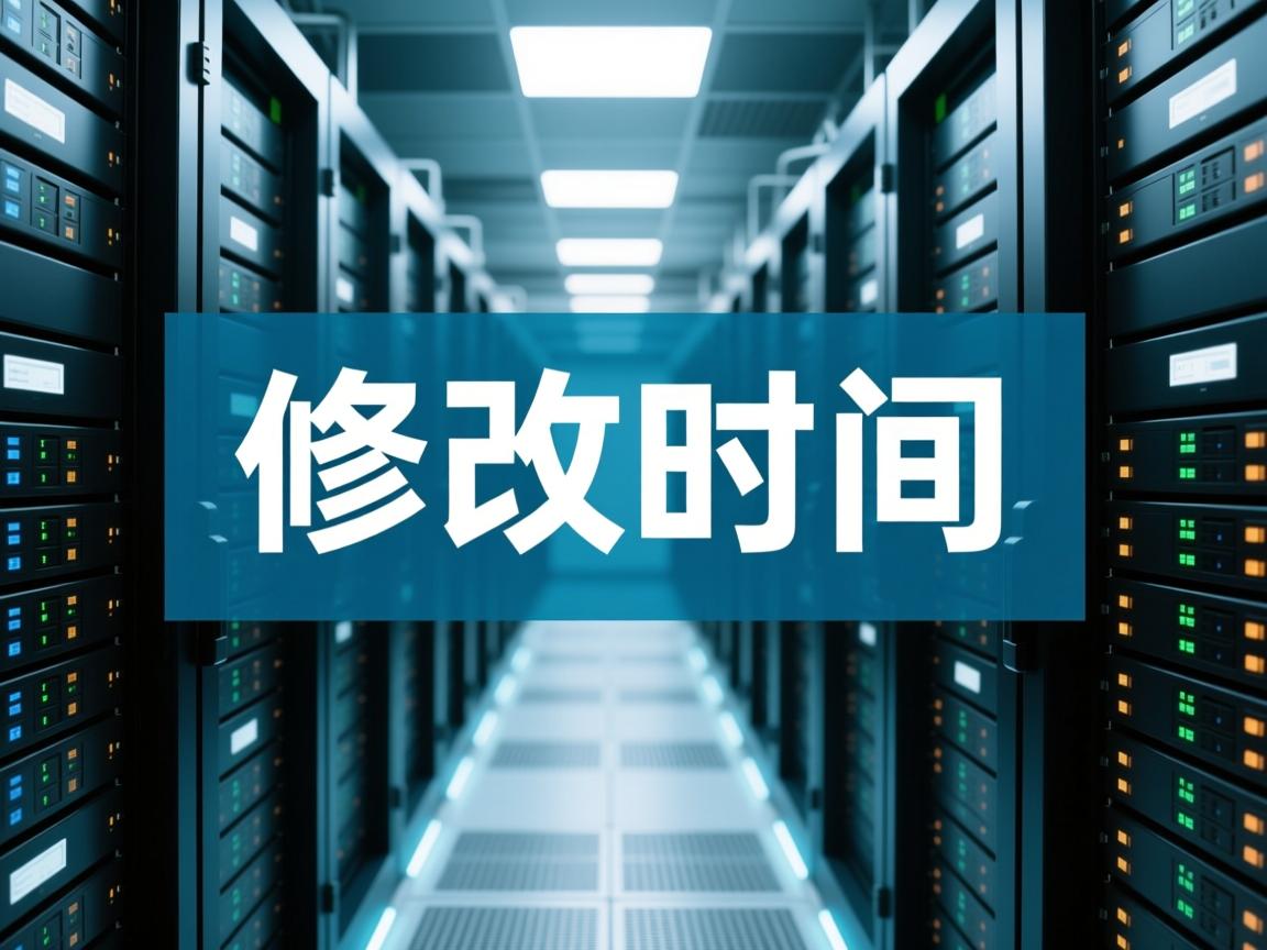 数据库怎么修改时间