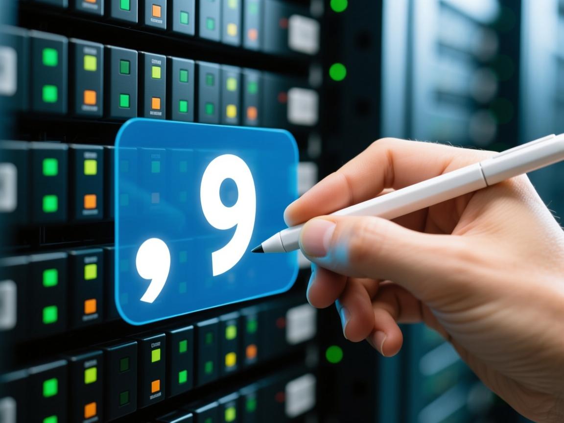 数据库逗号怎么打