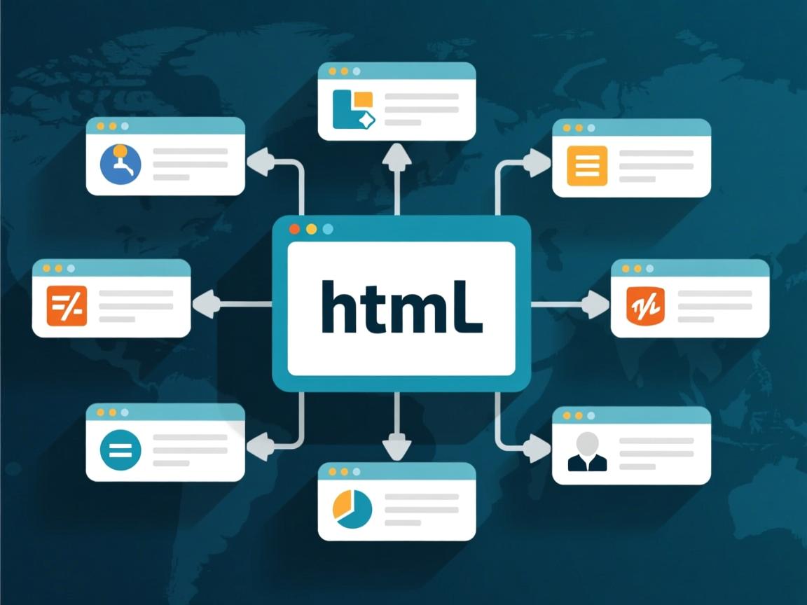 后台如何连接html