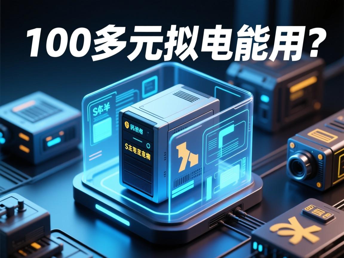 100多元的虚拟主机能用吗