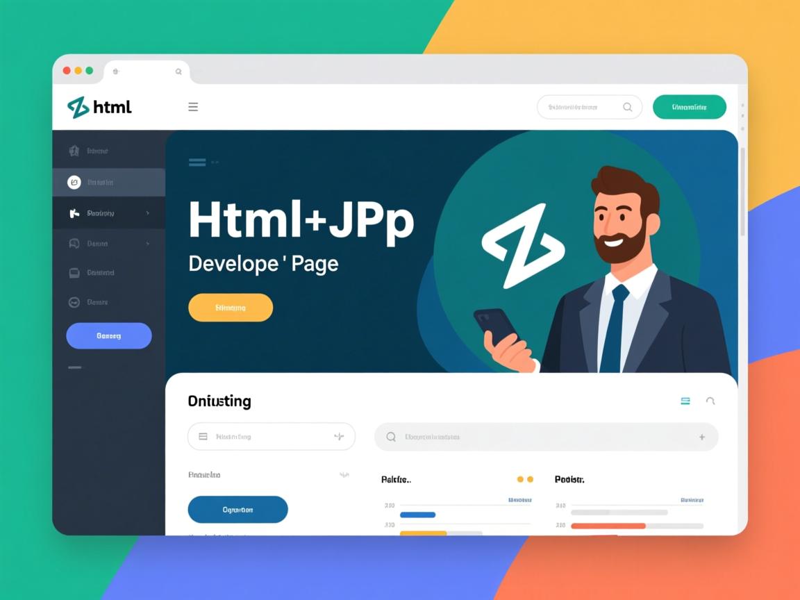 如何用html开发jsp页面