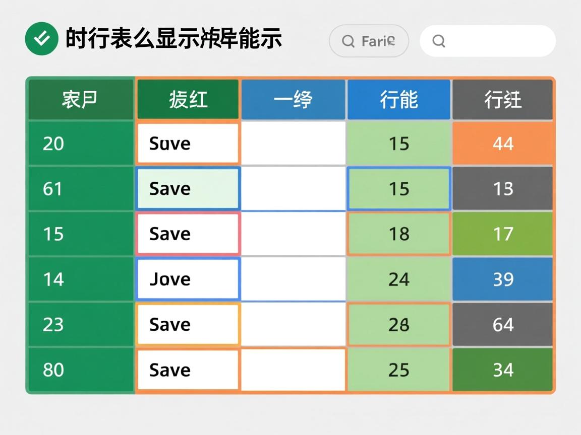 java表格怎么显示边框颜色
