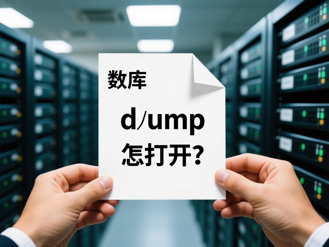 数据库的dump文件怎么打开