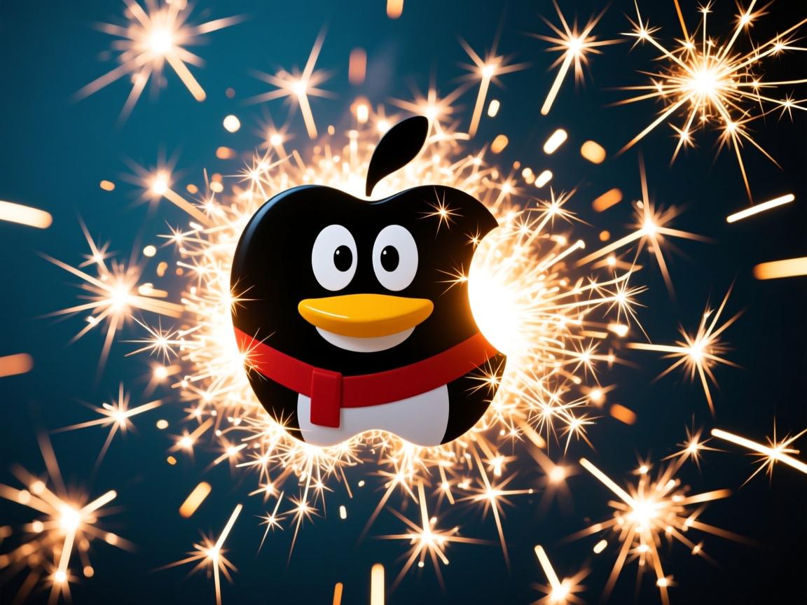 苹果的qq为什么显示不了火花