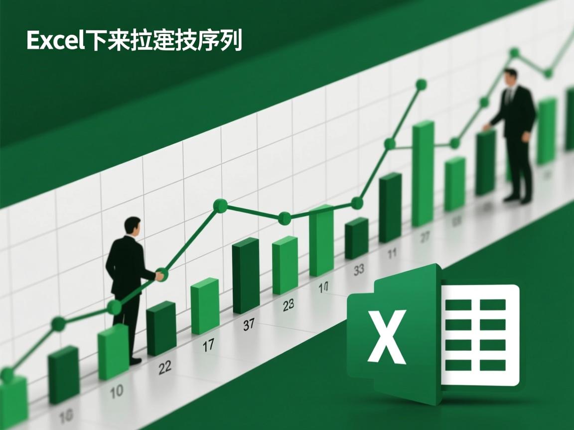 为什么excel下来拉不按序列