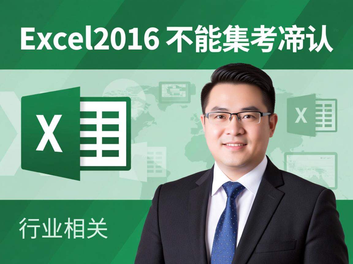 为什么excel2016不能作为默认