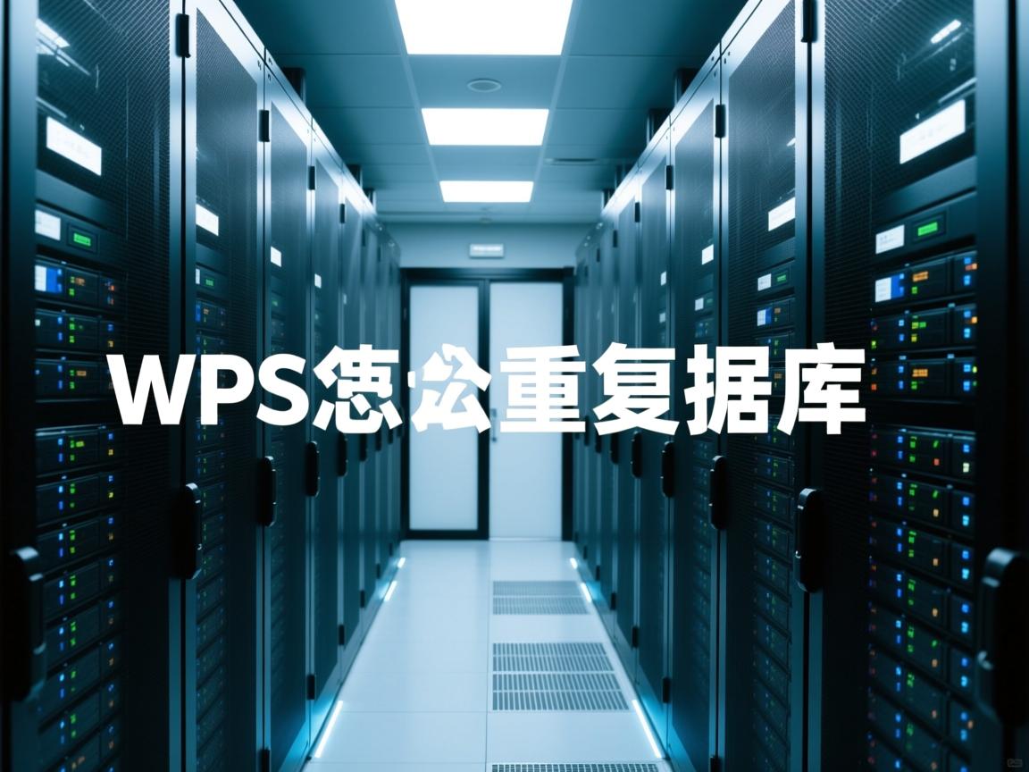 wps怎么查重复数据库