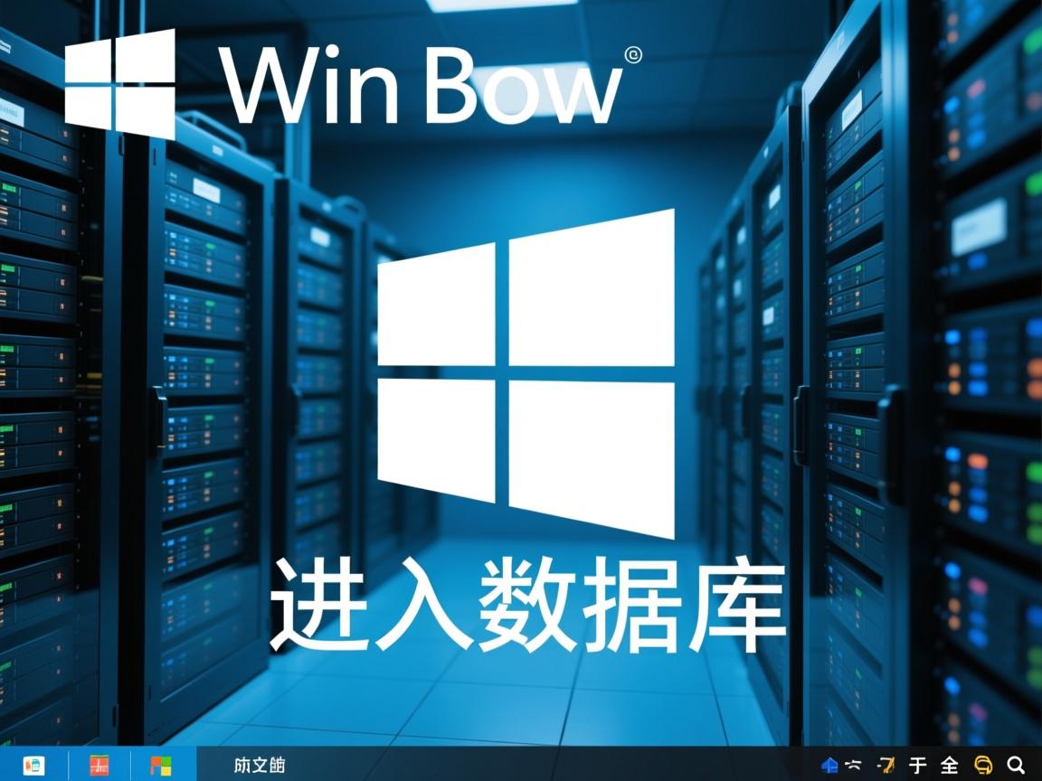 win8怎么进入数据库