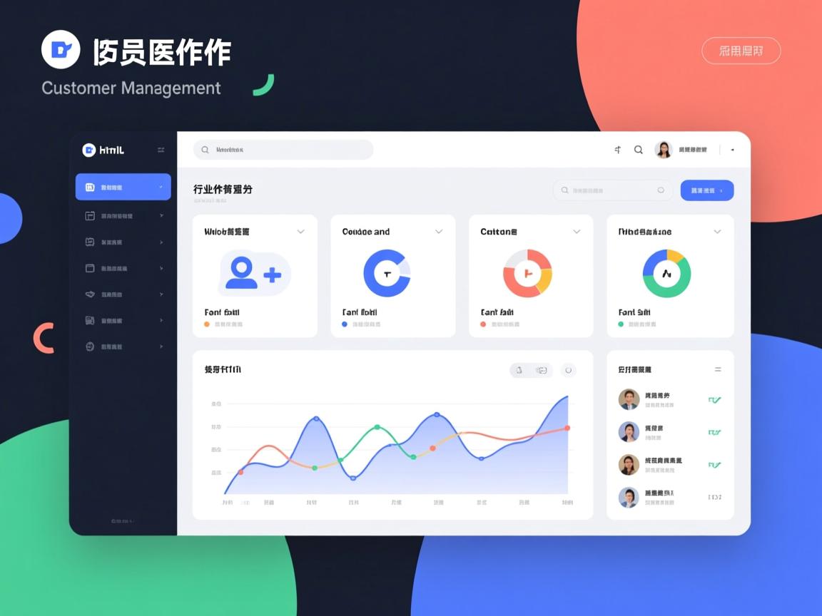 html 如何制作客户管理