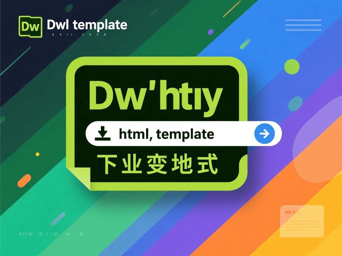 如何用dw做html模板下载地址