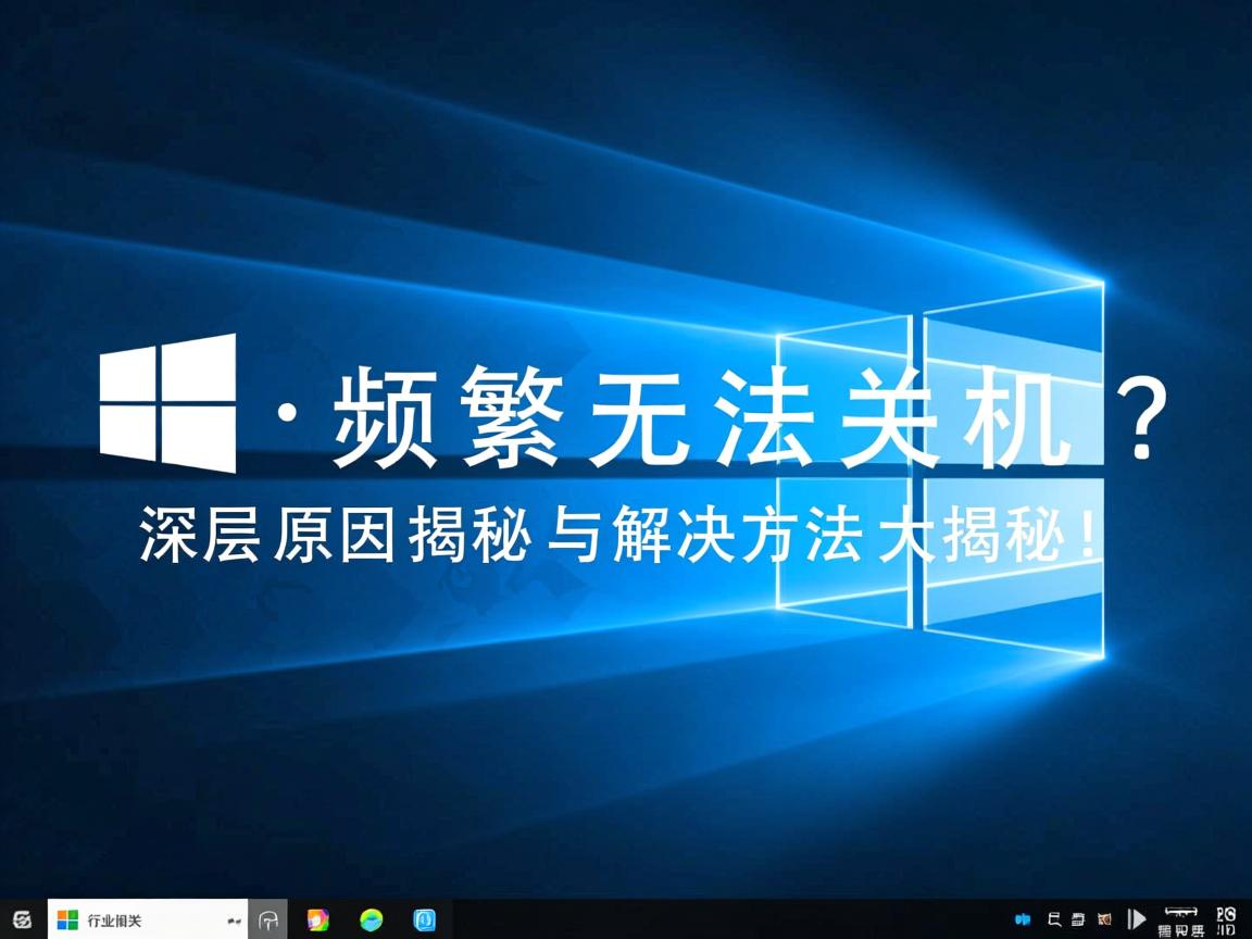 Windows 10频繁无法关机？深层原因揭秘与解决方法大揭秘！  第1张