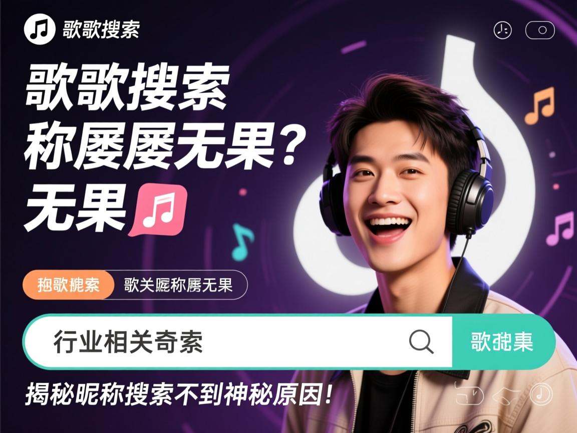 K歌搜索昵称屡屡无果？揭秘昵称搜索不到的神秘原因！  第1张