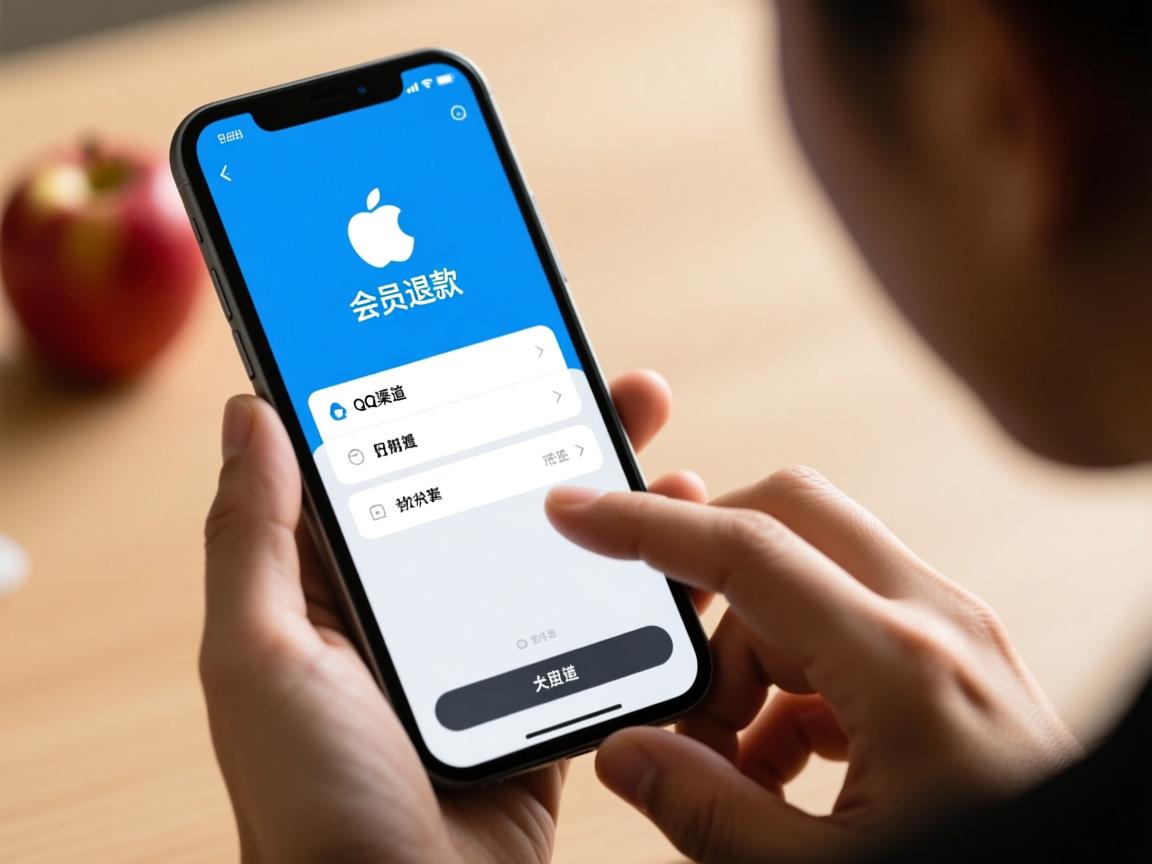 苹果为何选择通过QQ渠道处理会员退款操作？背后的原因是什么？  第1张