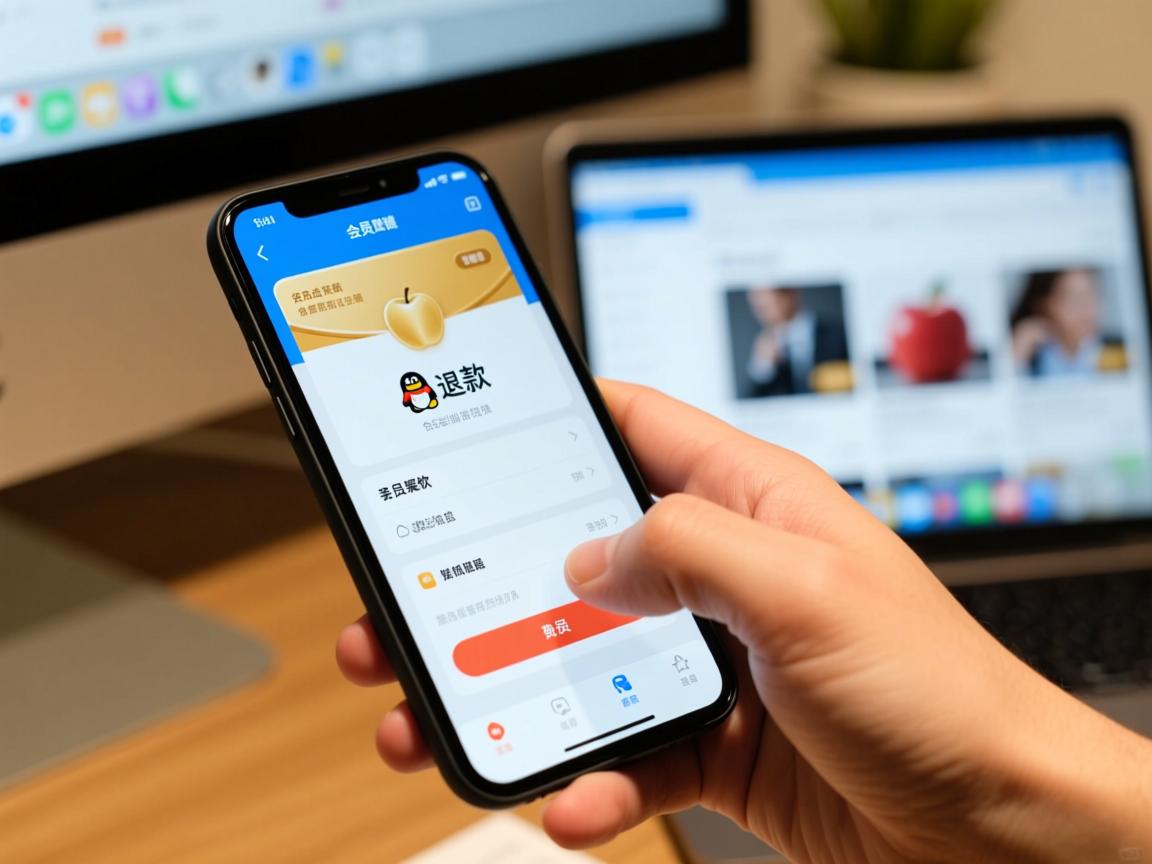 苹果为何选择通过QQ渠道处理会员退款操作？背后的原因是什么？  第3张