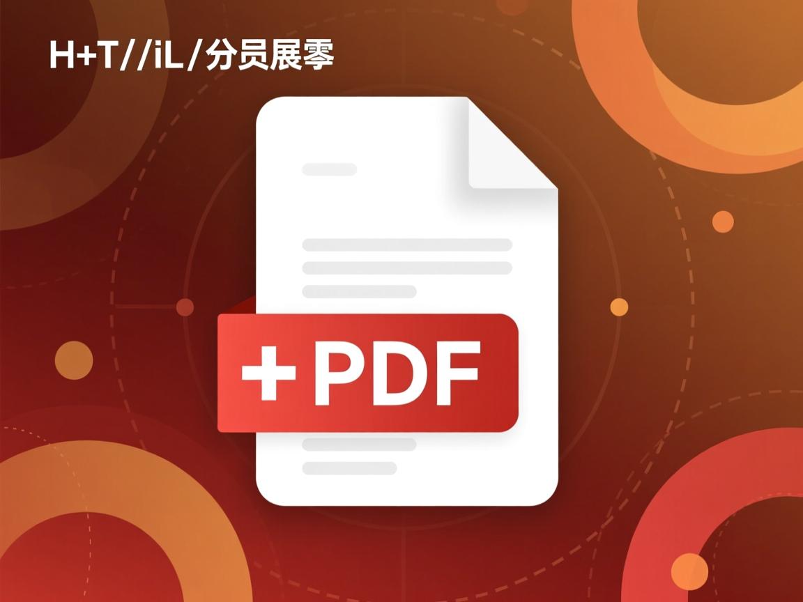 html如何展示pdf