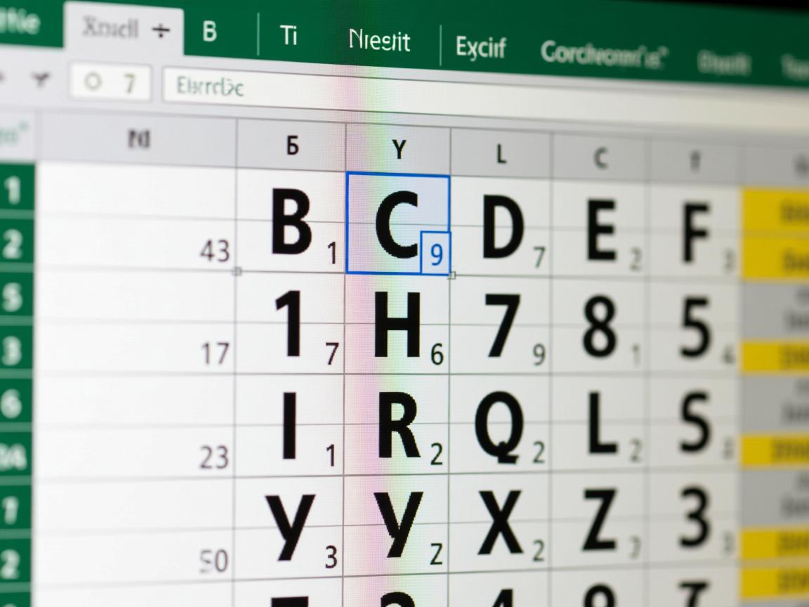 为什么Excel表格中某些列不显示为字母，而是数字或其他符号？  第3张