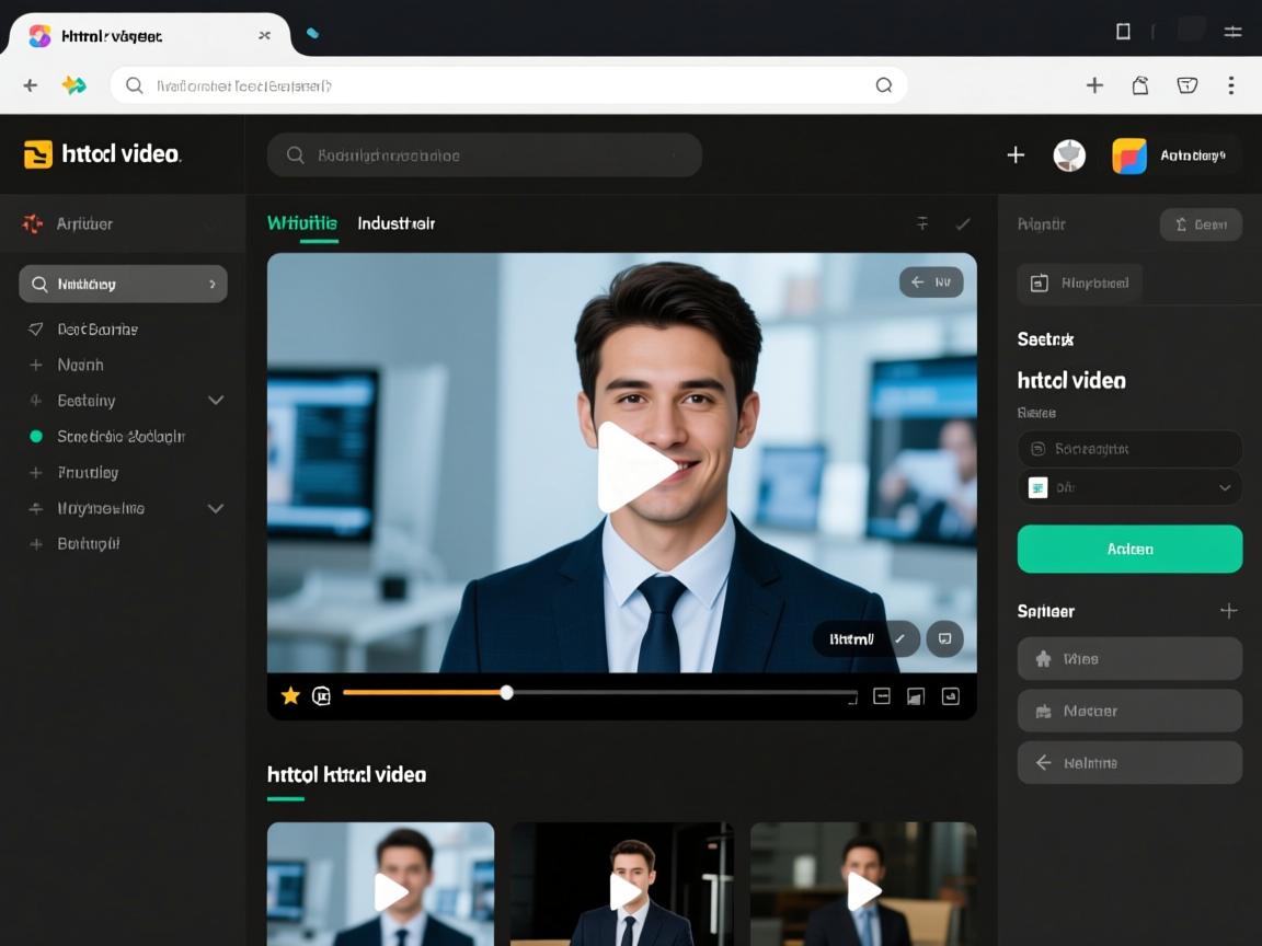 html如何加本地视频