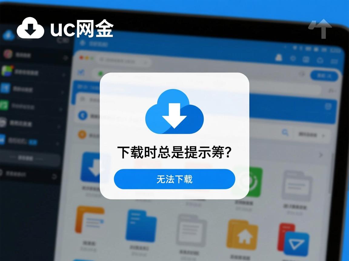 为什么uc网盘部分文件下载时总是提示无法下载？背后原因有哪些？  第1张
