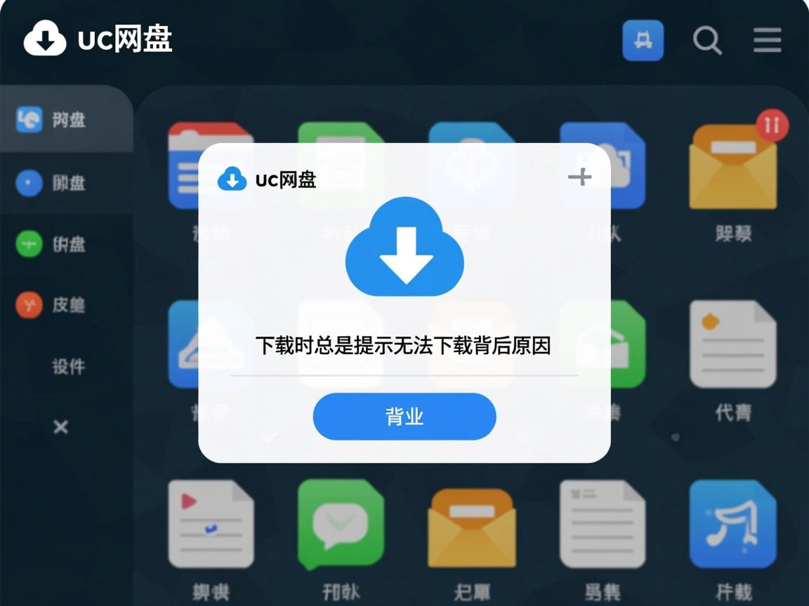 为什么uc网盘部分文件下载时总是提示无法下载？背后原因有哪些？  第3张